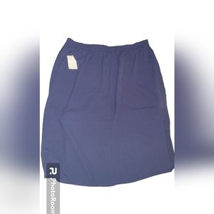 XL Woven midi skirt - navy bnwt fire L.A. flowing